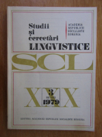 Studii si cercetari lingvistice, anul XXX, nr. 3, mai-iunie 1979