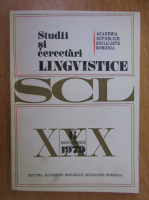 Studii si cercetari lingvistice, anul XXX, nr. 6, noiembrie-decembrie 1979