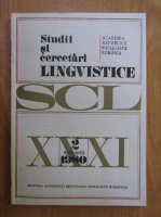 Studii si cercetari lingvistice, anul XXXI, nr. 2, martie-aprilie 1980