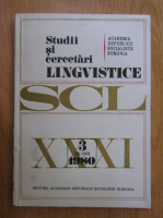 Studii si cercetari lingvistice, anul XXXI, nr. 3, mai-iunie 1980