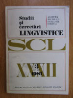 Studii si cercetari lingvistice, anul XXXII, nr. 3, mai-iunie 1981
