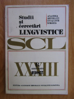 Studii si cercetari lingvistice, anul XXXIII, nr. 6, noiembrie-decembrie 1982