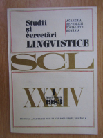 Studii si cercetari lingvistice, anul XXXIV, nr. 1, ianuarie-februarie 1983