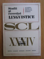 Anticariat: Studii si cercetari lingvistice, anul XXXIV, nr. 6, noiembrie-decembrie 1983