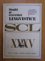 Studii si cercetari lingvistice, anul XXXV, nr. 1, ianuarie-februarie 1984