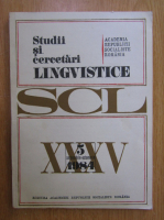Anticariat: Studii si cercetari lingvistice, anul XXXV, nr. 5, septembrie-octombrie 1986