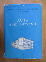 Anticariat: Acta Musei Napocensis (volumul 8)
