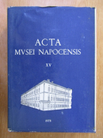 Acta Mvsei Napocensis (volumul 15)