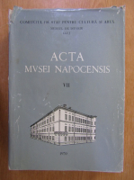 Acta Mvsei Napocensis (volumul 7)