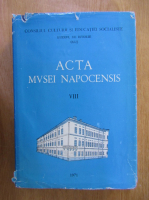 Anticariat: Acta Mvsei Napocensis (volumul 8)