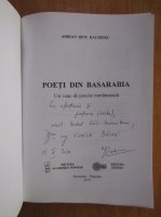 Adrian Dinu Rachieru - Poeti din Basarabia (cu autograful autorului)