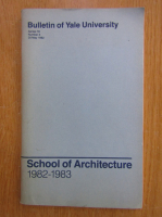 Bulletin of Yale University. School of Architecture