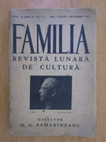 Revista Familia, anul 78, nr. 5-7, mai-august-septembrie 1943