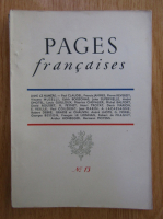 Anticariat: Revista Pages Francaises, nr. 13