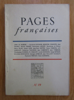 Revista Pages Francaises, nr. 19