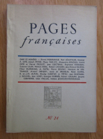 Revista Pages Francaises, nr. 24