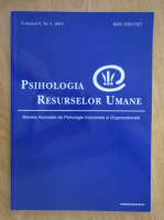 Revista Psihologia Resurselor Umane, volumul IX, nr. 1, 2011