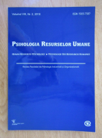 Revista Psihologia Resurselor Umane, volumul VIII, nr. 2, 2010