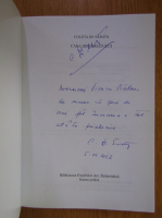 Coleta de Sabata - Casa Diplomatului (cu autograful autorului)