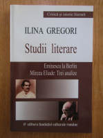 Ilina Gregori - Studii literare