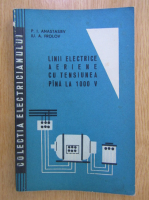 P. I. Anastasiev - Linii electrice aeriene cu tensiunea pana la 1000 V