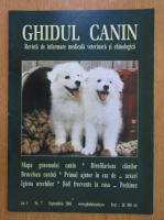 Revista Ghidul canin, anul I, nr. 7, septembrie 2001