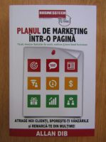 Allan Dib - Planul de marketing intr-o pagina