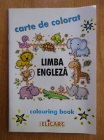Carte de colorat. Limba engleza. Colouring Book