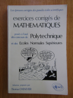 Thomas Chenevier - Exercices Corriges de Mathematiques 