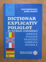 Anticariat: Dictionar explicativ poliglot de termeni comunitari