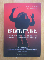 Anticariat: Ed Catmull - Creativity, INC.