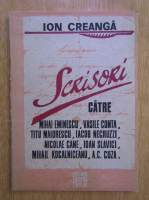 Ion Creanga - Scrisori