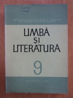 Limba si literatura (volumul 9)