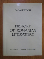Anticariat: George Calinescu - History of Romanian Literature