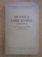 Metodica limbii romane. Gramatica