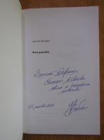Vasile Bardan - Fosa paradis (cu autograful autorului)