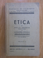 Emilia Bogdan - Etica
