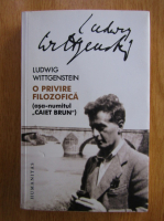 Ludwig Wittgenstein - O privire filozofica. Asa-numitul caiet brun