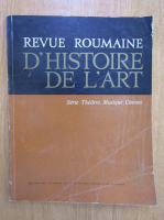 Revue Roumaine d'histoire de l'art, volumul 7, 1970
