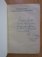 Silvestru D. Voinescu - Argeseni si musceleni in Academia Romana (cu autograful autorului)