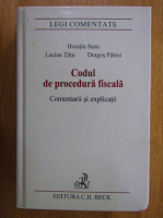 Horatiu Sasu - Codul de procedura fiscala