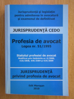 Anticariat: Profesia de avocat. Legea nr. 51, 1995