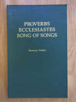 Proverbs, Ecclesiastes, Song of Songs. Recovery Version
