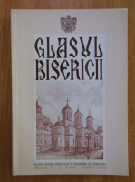 Revista Glasul Bisericii, anul LVI, nr. 5, mai-august 2000