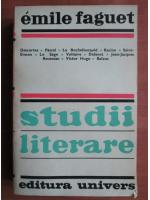 Emile Faguet - Studii literare