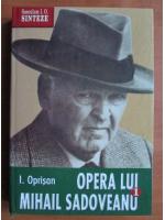 I. Oprisan - Opera lui Mihail Sadoveanu