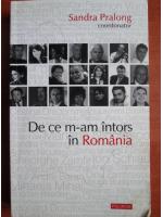 Sandra Pralong - De ce m-am intors in Romania
