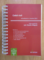 Claudiu Dragusin - Codul civil actualizat la 1 martie 2021