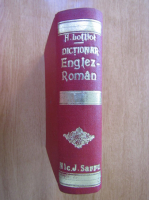 Henry Lolliot - Dictionar Englez-Roman (volumul 1, 1900)