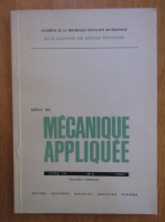 Anticariat: Revista Mecanique Appliquee, tomul 29, nr. 6, 1984